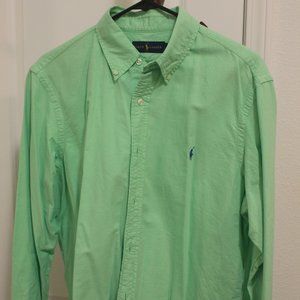 Polo Ralph Lauren Shirt; new; Large; Green